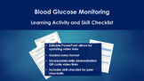 Blood Glucose Monitoring Activity With QR Code Video Links
