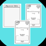 Blood Pressure Log Book -  Interior