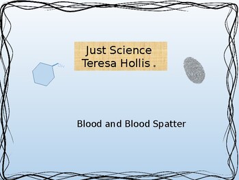Preview of Blood and Blood Spatter