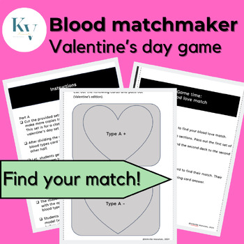 Preview of Valentine's Day Blood Matchmaker