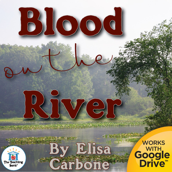 Preview of Blood on the River Novel Study Book Unit