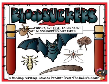 Preview of Bloodsuckers:  Fleas!  Ticks!  Mosquitoes!  Leeches!  Lice! Vampire Bats!