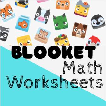 Preview of Blooket Game Math Worksheets and Notes