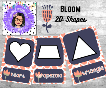 Preview of Bloom Classroom 2D Shapes