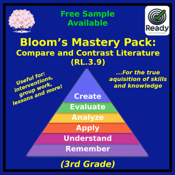 Preview of Bloom Standards: Compare and Contrast Literature (RL.3.9)