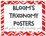 Bloom's Taxonomy Depth of Knowledge DOK Poster, Printable,