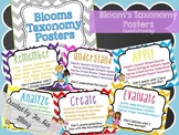 Bloom's Taxonomy Posters (Student Friendly!) English & Spanish