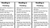 Bloom's Taxonomy Question Bookmarks