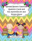 Bloom's Taxonomy Text Talk Cards & Activities to Use with 
