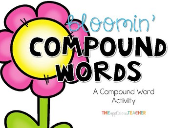 Preview of Bloomin' Compound Words Freebie