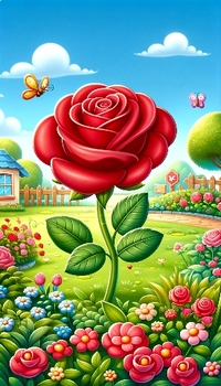 Preview of Blooming Beauty: Rose Poster