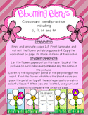 Blooming Blends - A Consonant Blends Activity