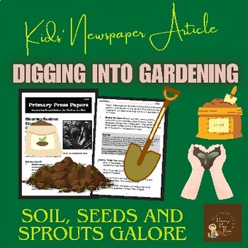 Preview of Blooming Buddies: Digging into Gardening Fun! ~ Kids Reading & FUN!
