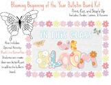 Blooming Bulletin Board Kit : Beginning of the Year