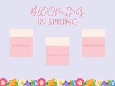 Blooming in Spring Bulletin Board SEL