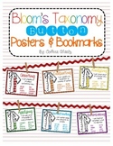 Bloom's Taxonomy Button Posters & Bookmarks
