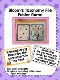 Bloom's Taxonomy File Folder Game