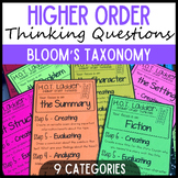 Blooms Taxonomy Higher Order Thinking Questions for 3rd 4t