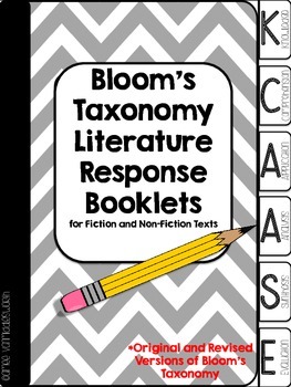 Preview of Bloom's Taxonomy Literature/Informational Text Response Booklets