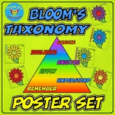 Bloom's Taxonomy Flower Posters