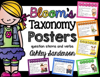 Preview of Bloom's Taxonomy Posters