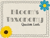 Bloom's Taxonomy Questions Cards