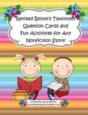 Bloom's Taxonomy Text Talk Cards & Activities to Use with 
