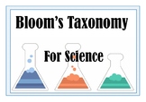 Bloom's Taxonomy for Science - posters