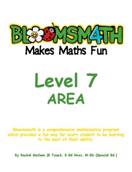Preview of Bloomsmath Differentiated Area Maths Activities for Year 6