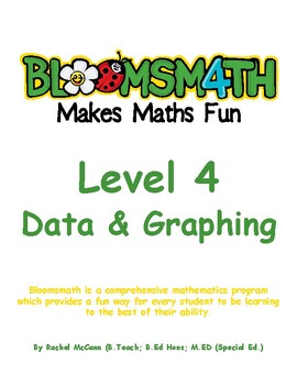 Preview of Bloomsmath Differentiated Data & Graphing Maths Activities for Year 3