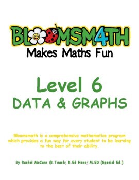 Preview of Bloomsmath Differentiated Data & Graphs Maths Activities for Year 5