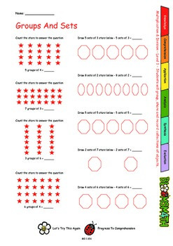 bloomsmath differentiated multiplication division kindergarten maths