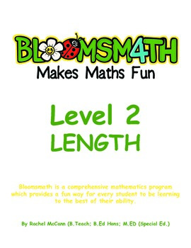 Preview of Bloomsmath Differentiated Length Maths Activities for Year 1
