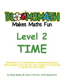 Preview of Bloomsmath Differentiated Time Maths Activities for Year 1