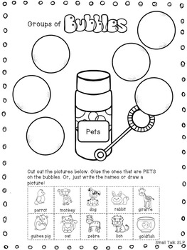 blowing bubbles categories by small talk slp teachers pay teachers