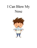 Blowing My Nose Social Story- Boys