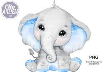 Download Baby Elephant Clipart Worksheets Teaching Resources Tpt