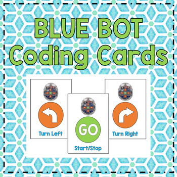 Preview of Bee Bot/ Blue Bot Coding Cards