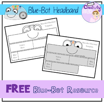 Preview of Blue-Bot Student Headband