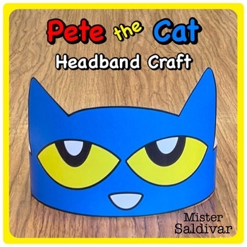 Preview of Blue Cat Headband - Crown - Hat Craft