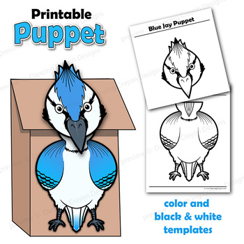 Printable Blue Jay Template  Blue jay, Bird template, Bird outline