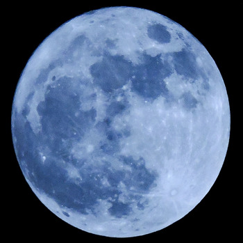 Blue Moon full color PDFs for poster prints 4 sizes 14x14, 21x21, 28x28 ...