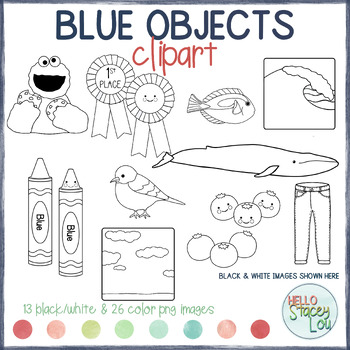 Klipart Blue Objects od Hello StaceyLouKlipart Blue Objects od Hello StaceyLou  