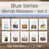 Blue Series Readers with Consonant Blends Set 2 (Montessor