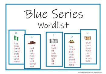 Preview of Blue Series Wordlist