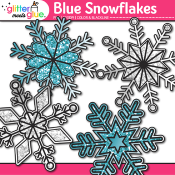 silver snowflakes png