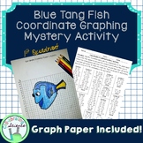 Blue Tang Fish Coordinate Graphing Mystery Activity (1st q