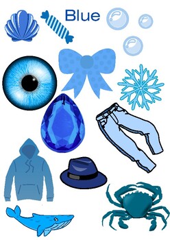 Preview of Blue Visual Idea Sheet