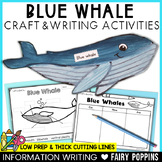 Blue Whale Craft & Writing | Antarctic Animals Activities,