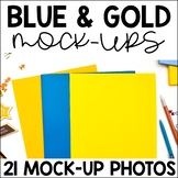 Blue and Gold Fall Mock-up Images | Mock-up Photos | Style